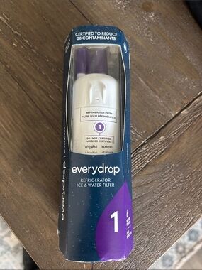 New in Box Everydrop Refrigerator Filter #1. Bought new refrigerator don’t need